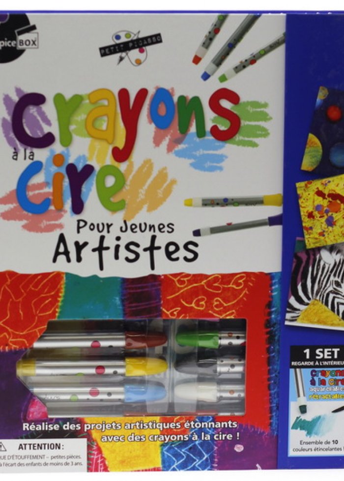 Crayons &agrave; la cire pour jeunes artistes