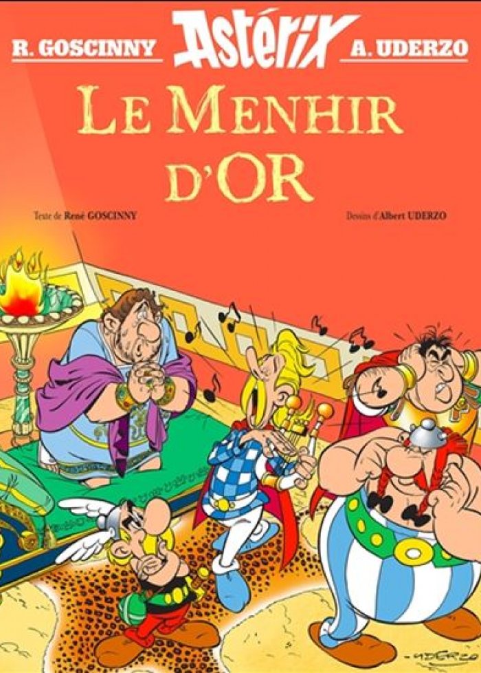 Ast&eacute;rix : le menhir d'or