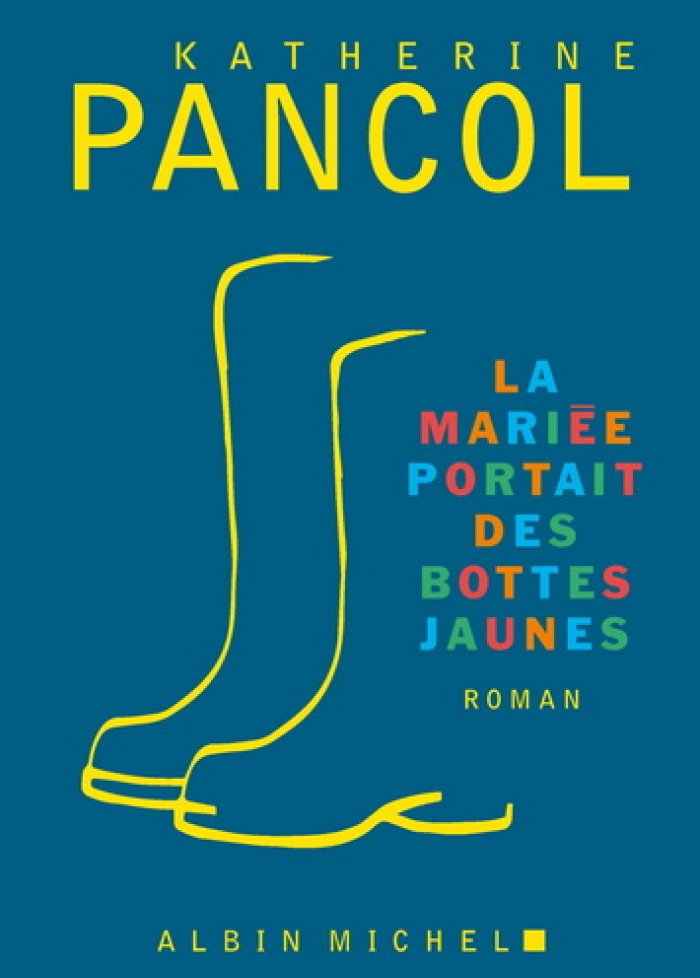 La mariée portait des bottes jaunes