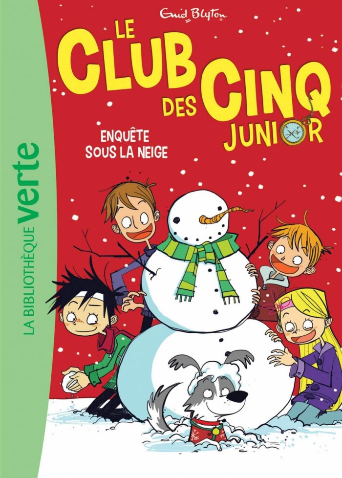 Le club des Cinq junior t.8 Enquête sous la neige