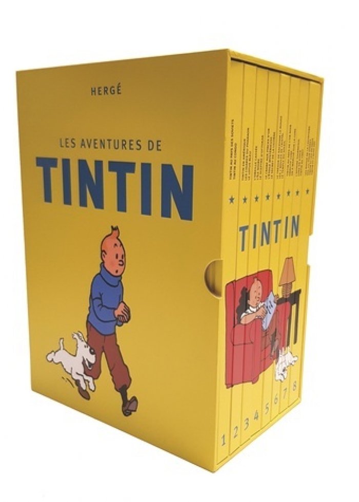 Coffret Les aventures de Tintin int&eacute;grale ned
