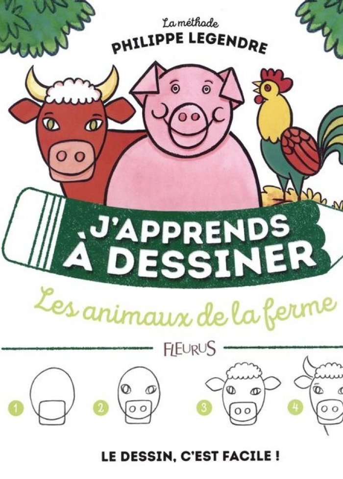 J'apprends &agrave; dessiner les animaux de la ferme n ed