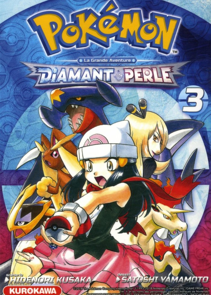 Pok&eacute;mon la grande aventure : Diamant et Perle t.3