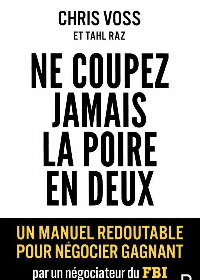 Ne coupez jamais la poire en deux