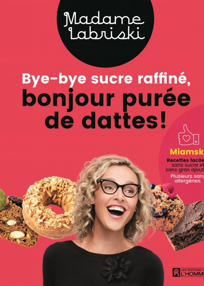 Bye-bye sucre raffin&eacute;, bonjour pur&eacute;e de dattes !