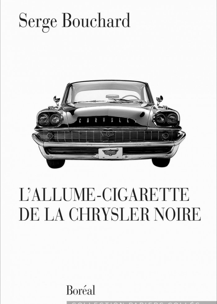 L'allume-cigarette de la Chrysler noire