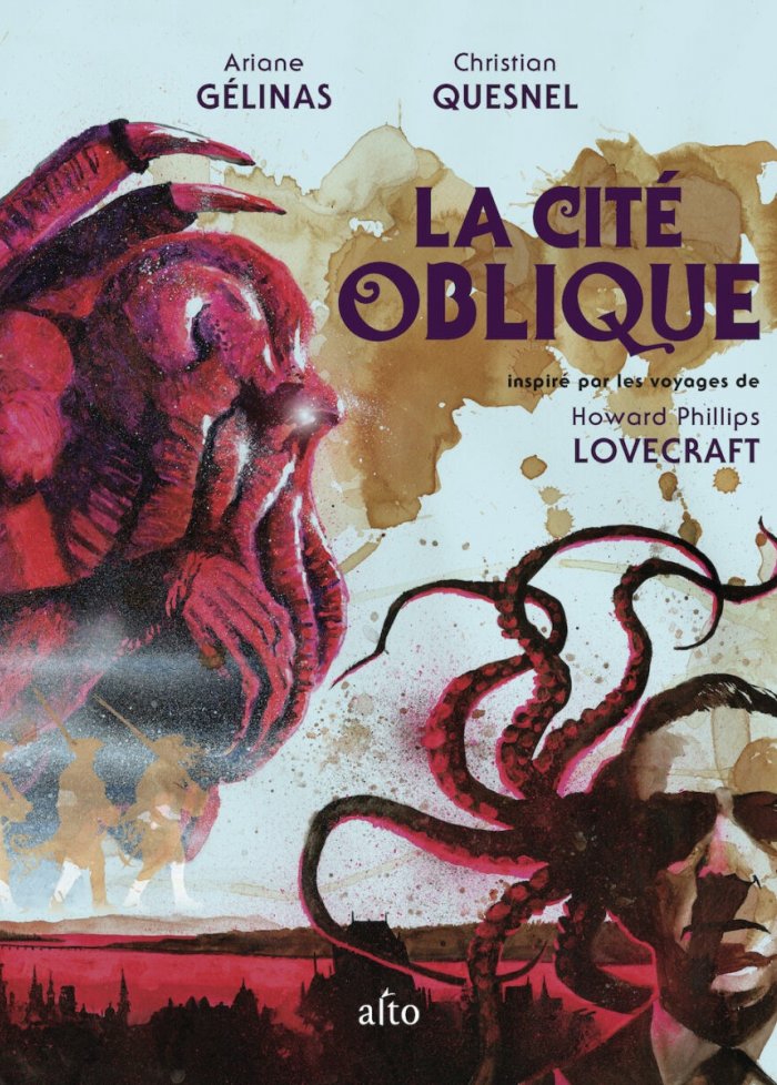 La cité oblique : inspiré par les voyages de H.P. Lovecraft