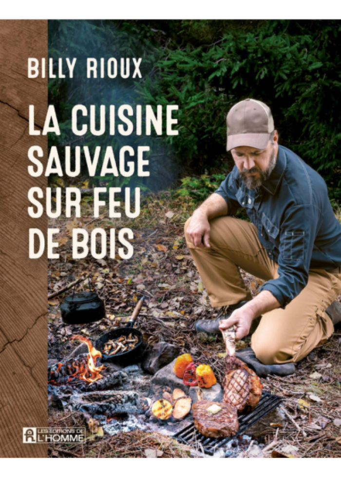 La cuisine sauvage sur feu de bois