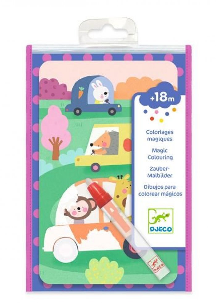 Coloriages magiques : en route
