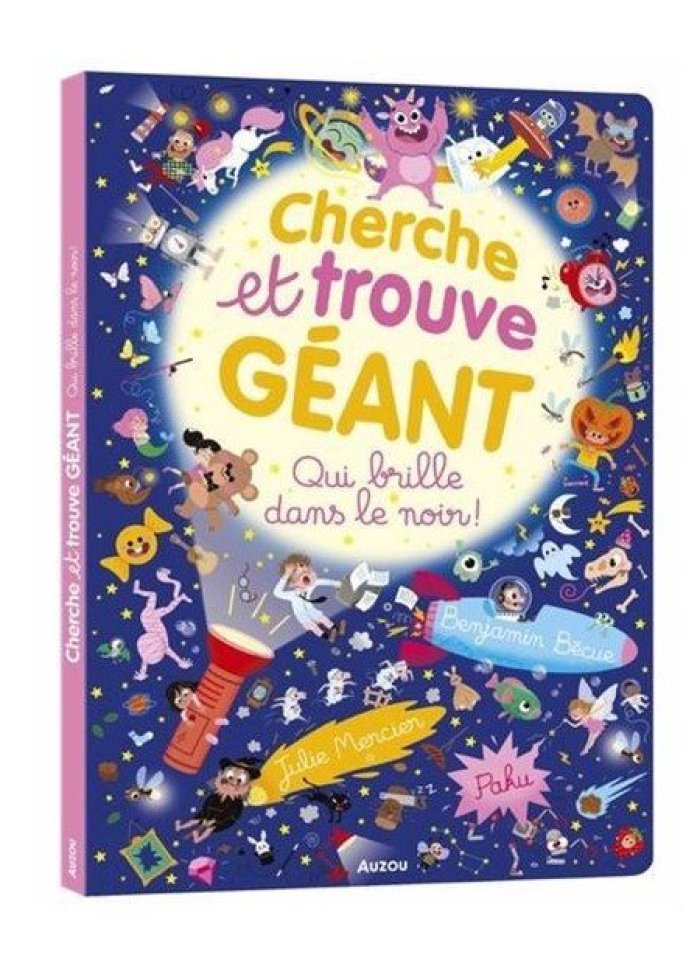 Cherche et trouve g&eacute;ant : qui brille dans le noir!