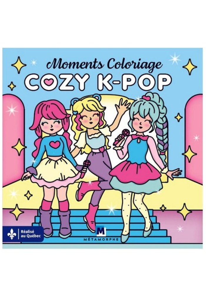 Moments coloriages - Cozy K-POP