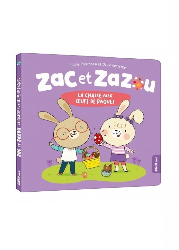 Zac et Zazou : la chasse aux oeufs de Pâques