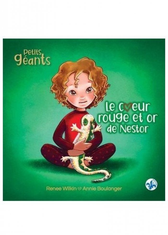 Le coeur rouge et or de Nestor