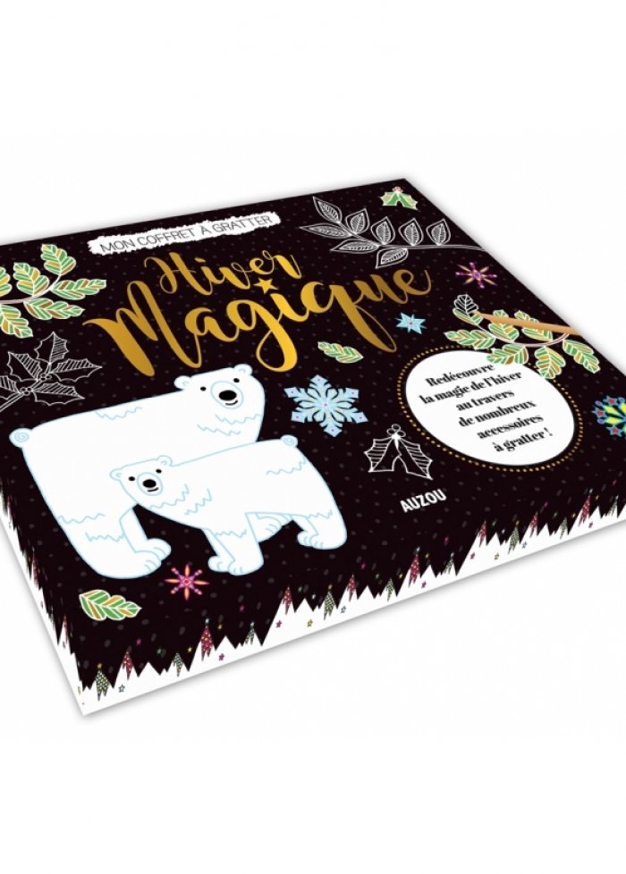 Hiver magique : mon coffret à gratter